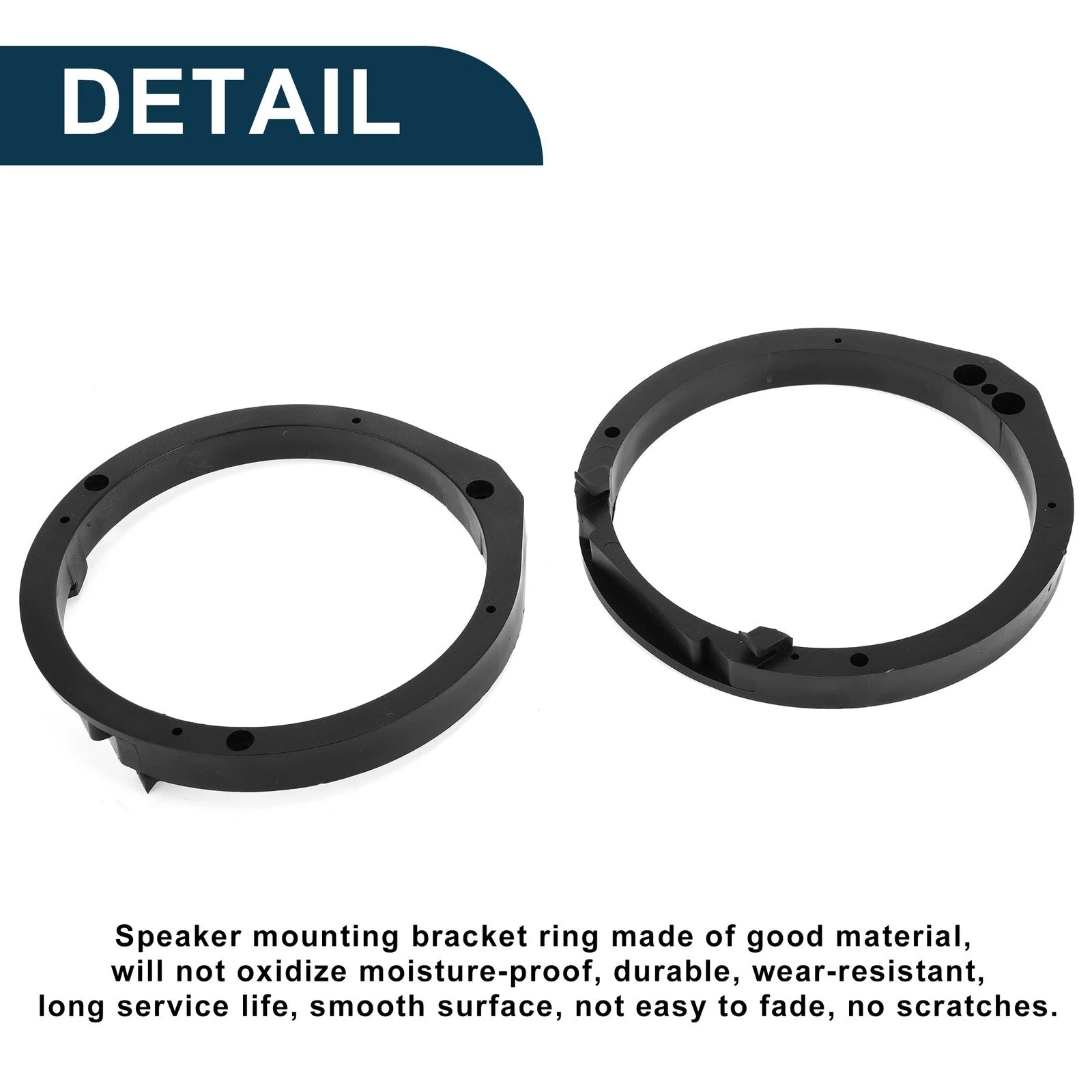 Set of 2 Speaker Spacer Rings for Honda Civic (6.5")
