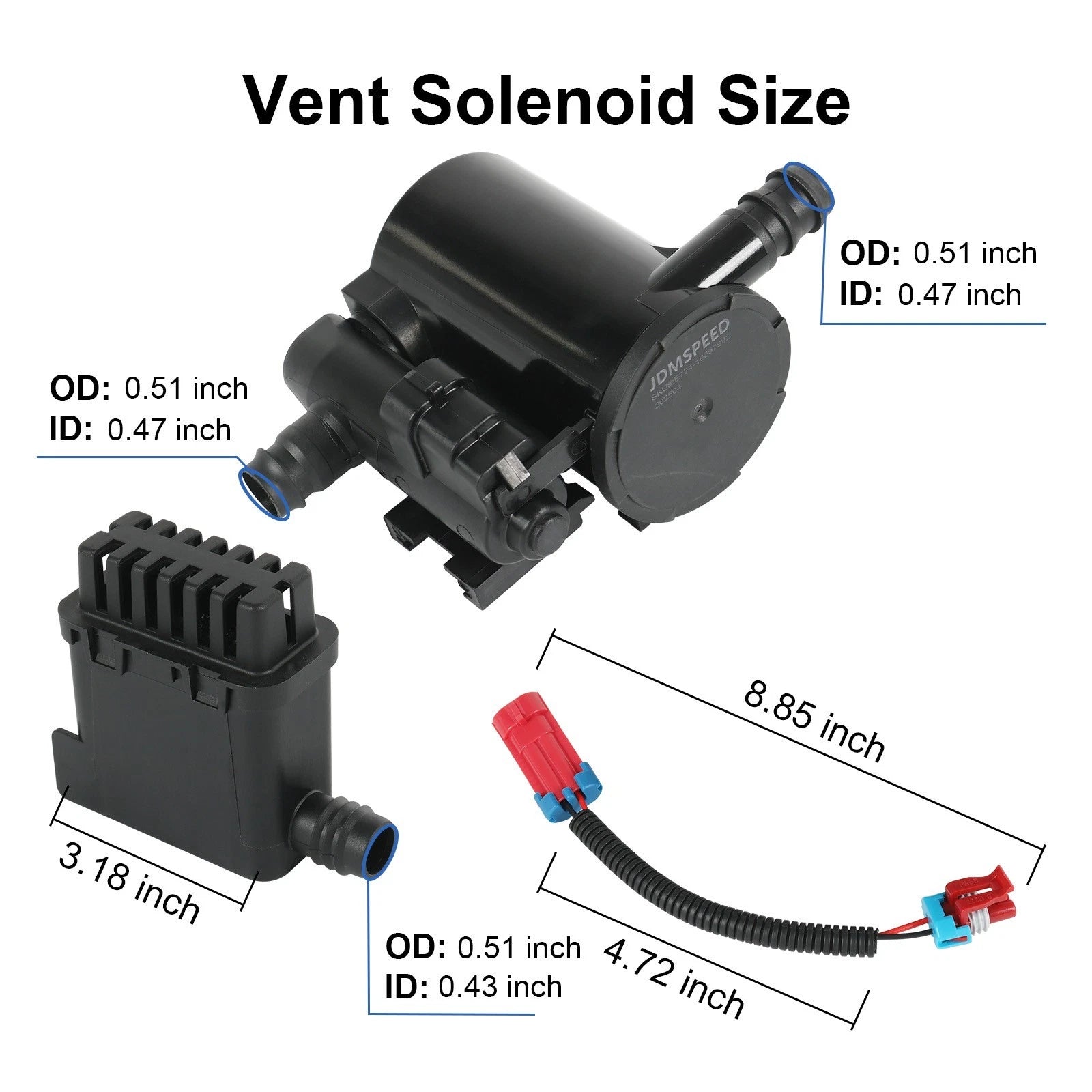 Vapor Canister Vent Solenoid for Chevy Silverado 1500 (2004-2009)
