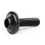 10 x M6 Body Fairing Bolts Fastener Clips for Universal Fit Scooter BLACK
