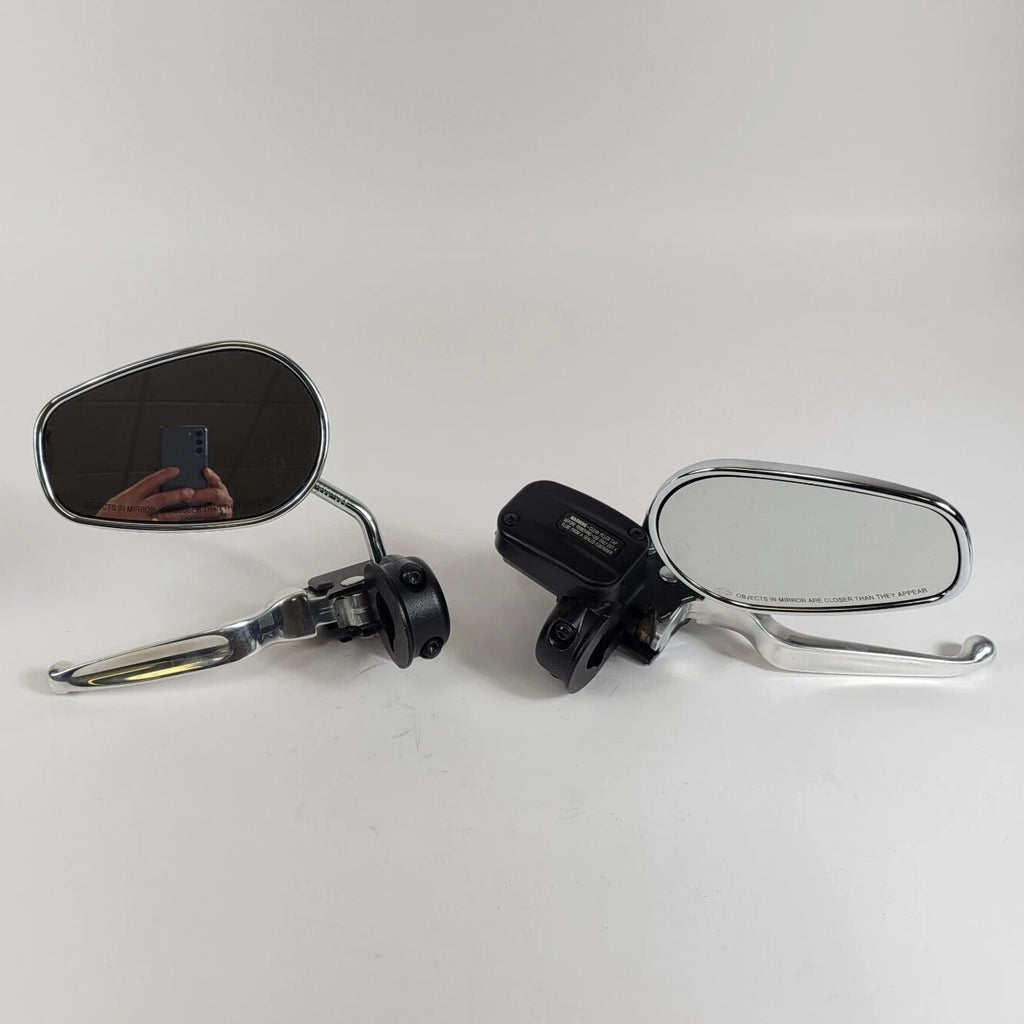 Brake Master Cylinder Clutch Perch & Mirrors for Harley Softail (2015–2023)