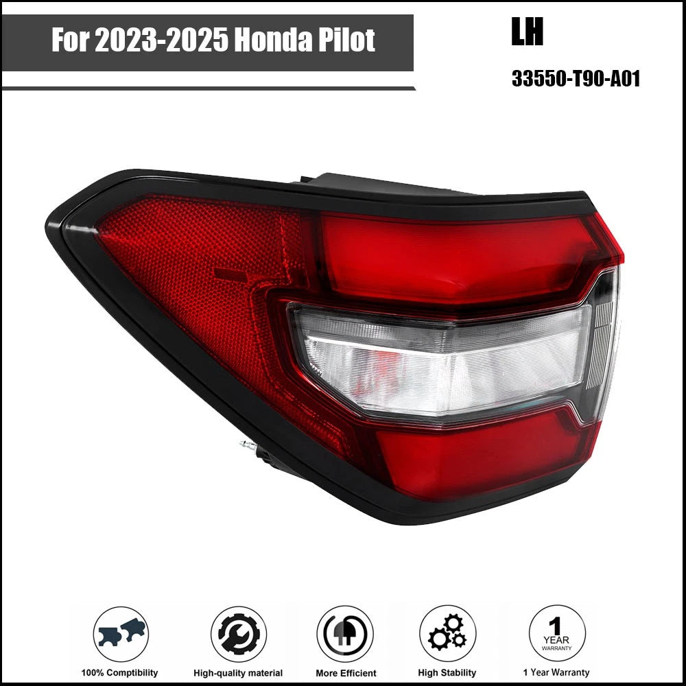 LED Tail Light Assembly for Honda Pilot (2023â2025) Rear Left Side