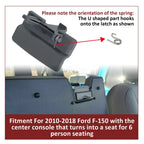 Center Console Jump Seat Lid Latch for Ford F150 (2010–2018) Gray