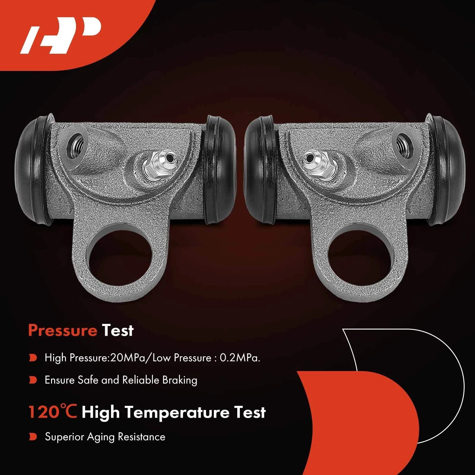 Drum Brake Wheel Cylinder Set for Ford Custom LTD Mercury Edsel (1965–1976)