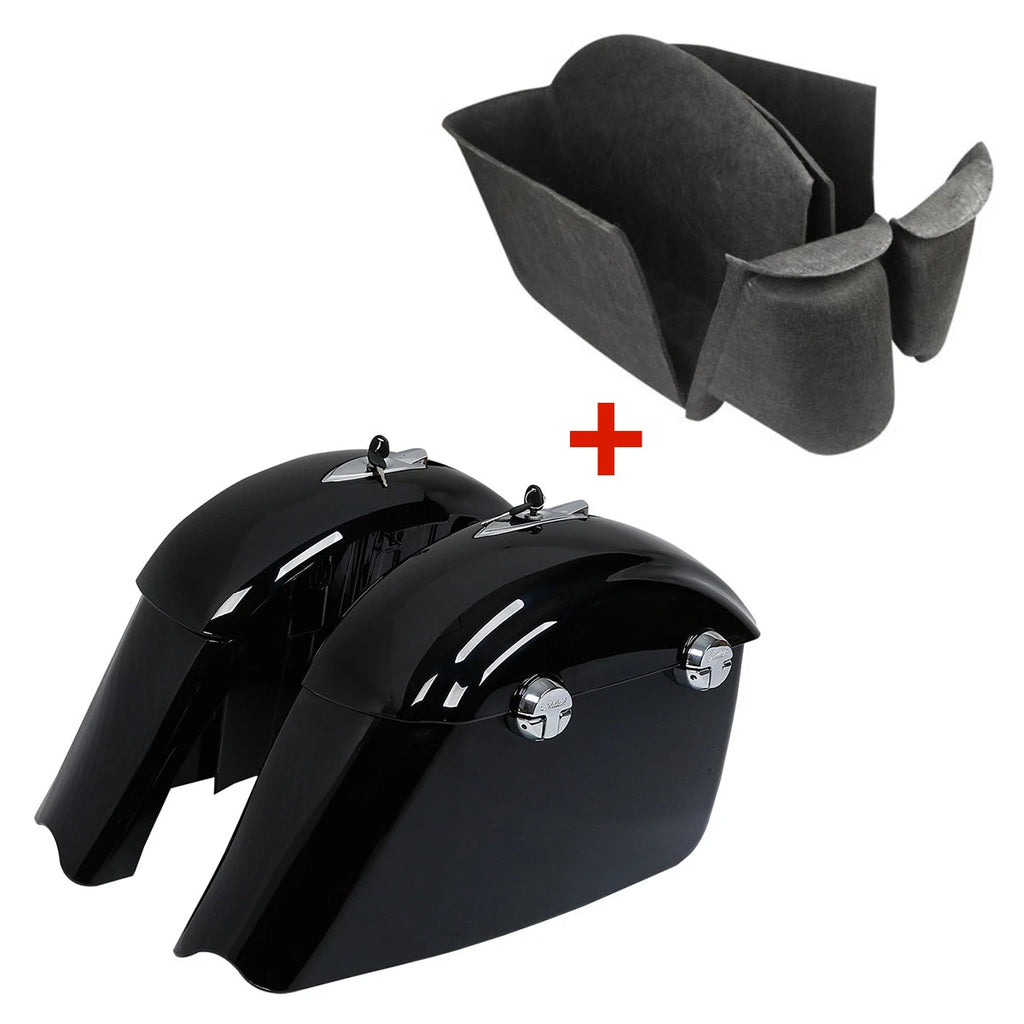 Saddlebag Electronic Latches & Liner for Indian Chieftain (2014–2018) Dark Horse (2016–2018)