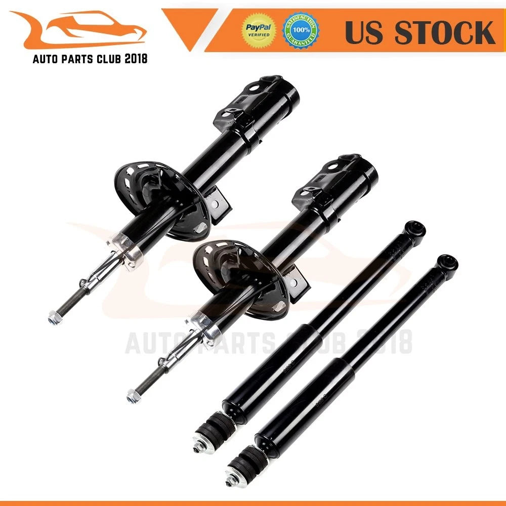 Set of 4 Strut Shock Absorber Assemblies for Honda Fit (2007–2008)