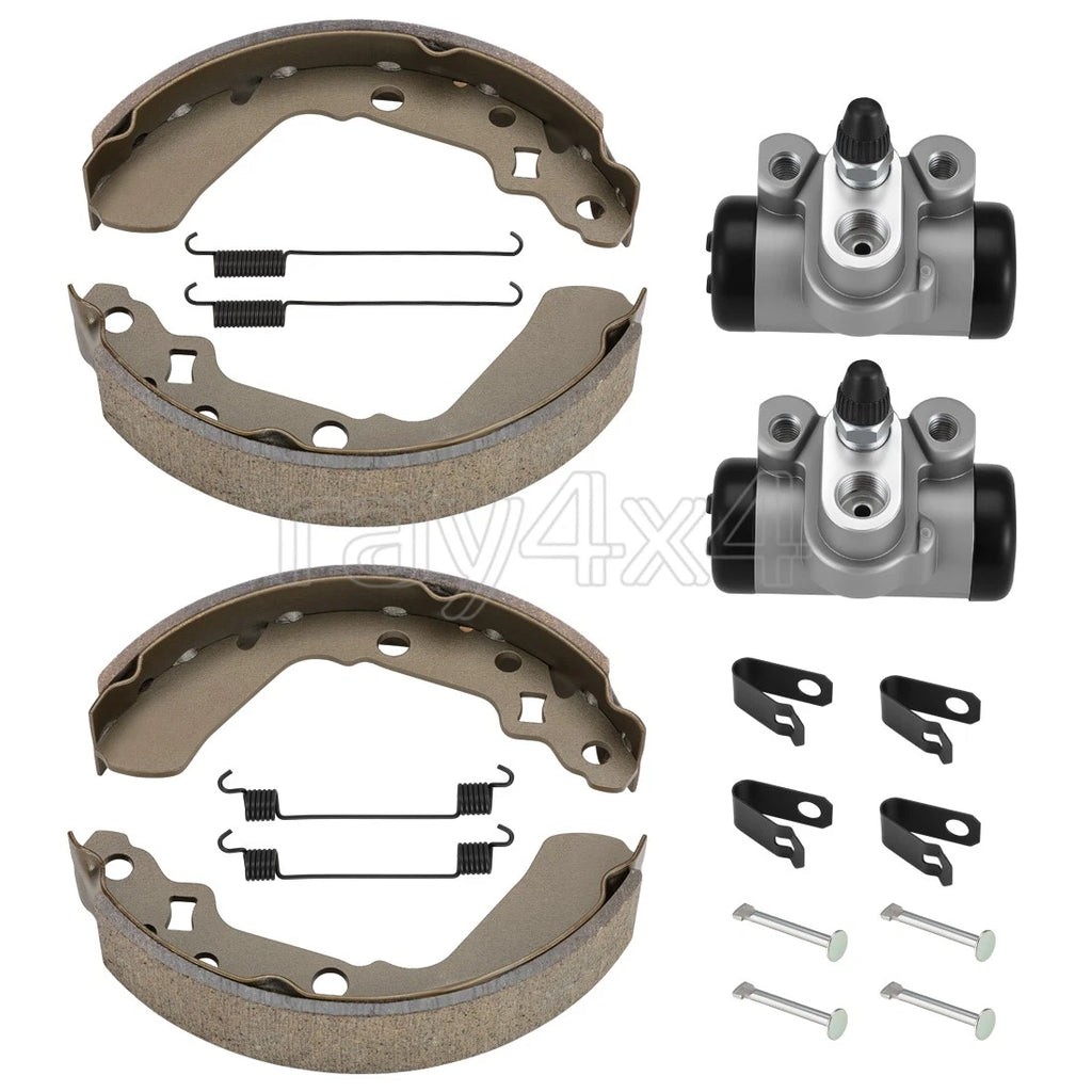 Front Brake Wheel Cylinders & Shoes for Suzuki KingQuad 300 4x4 (1999–2001)