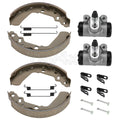 Front Brake Wheel Cylinders & Shoes for Suzuki KingQuad 300 4x4 (1999–2001)