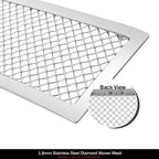 Stainless Chrome Mesh Grille Insert for Dodge Magnum (2005-2007)