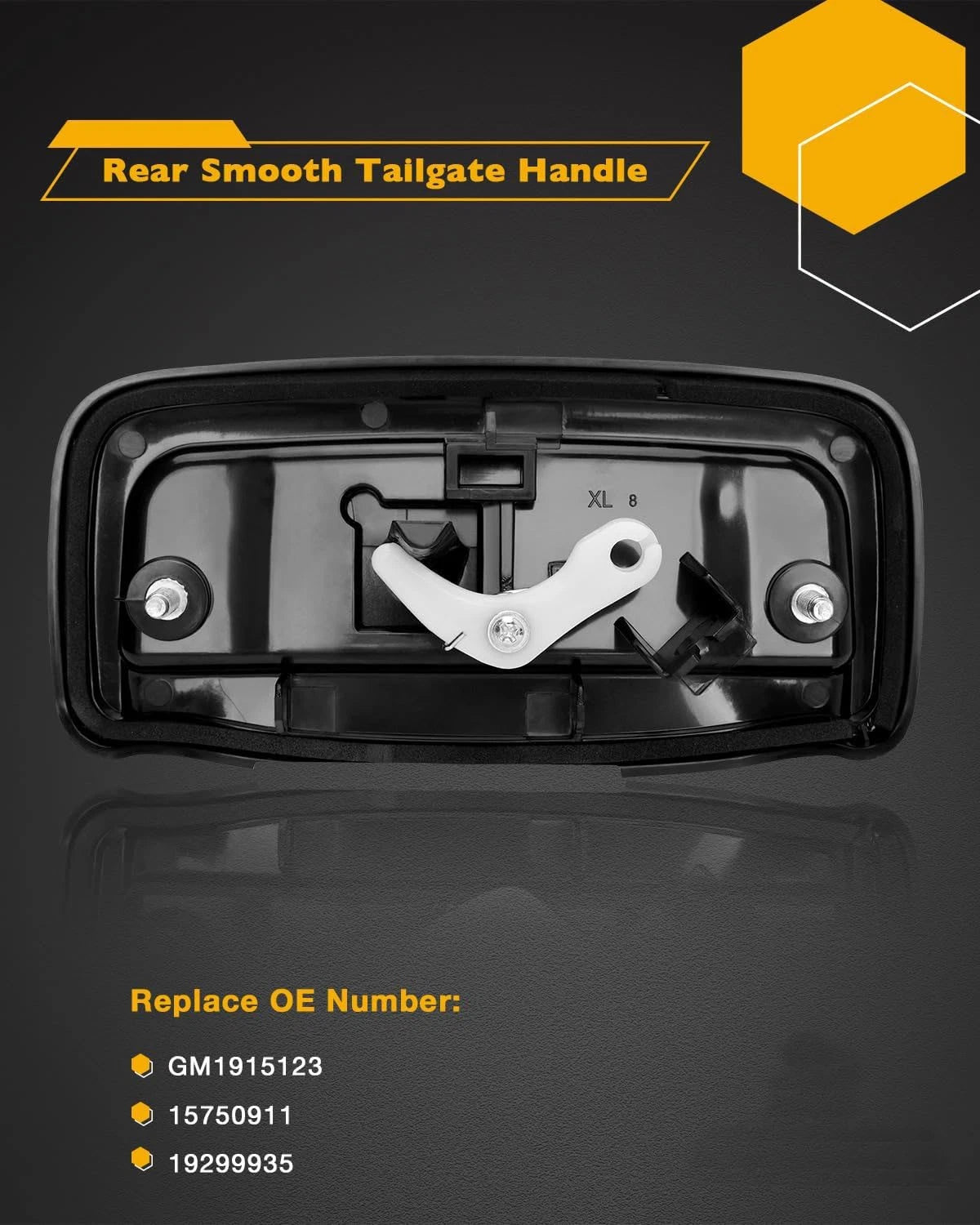 Tailgate Liftgate Handle for GMC Yukon XL, Chevy Suburban (2000-2006)