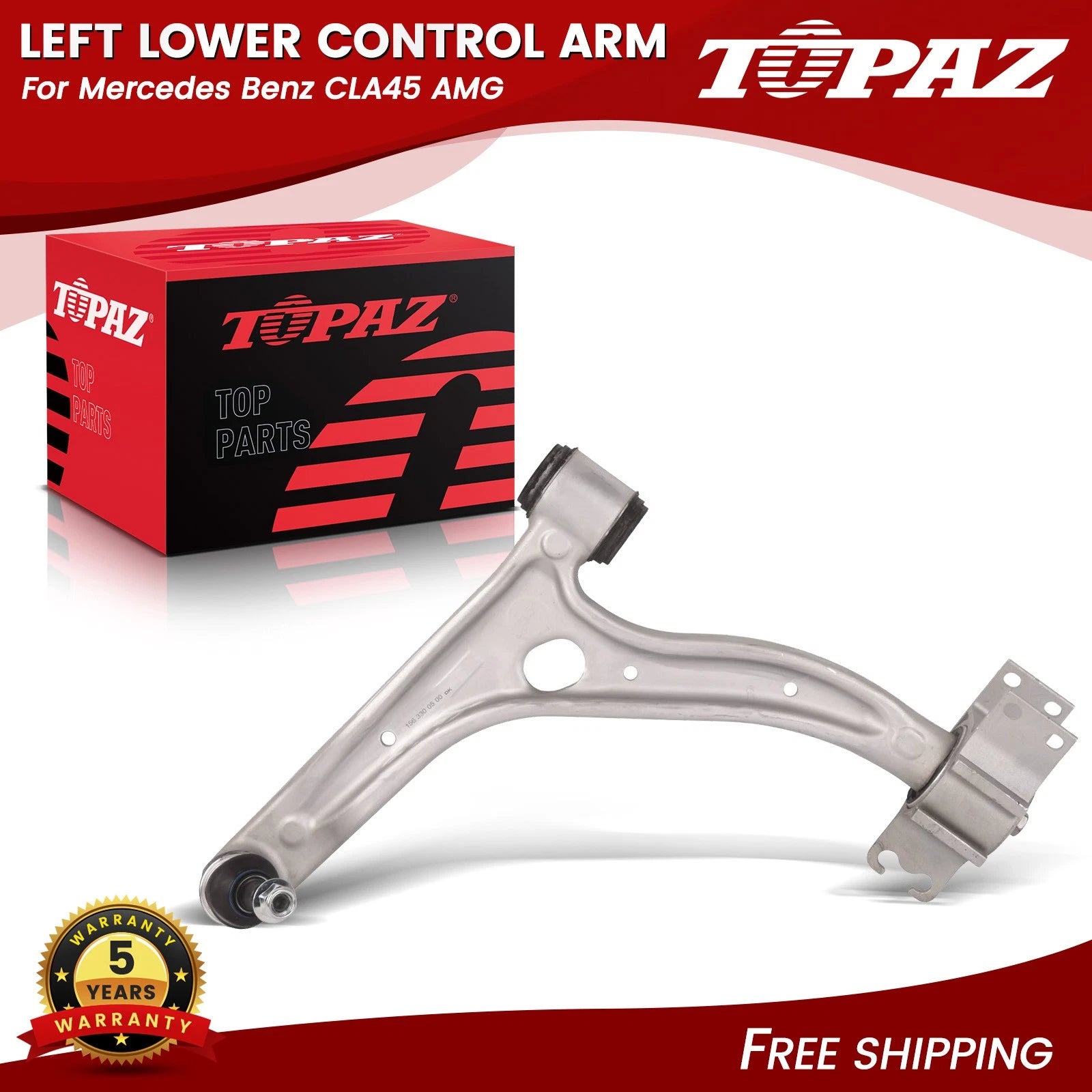 Left Lower Control Arm for Mercedes Benz CLA45 AMG (2014–2023)