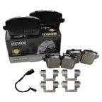 Set of 4 Rear Disc Brake Pads for Audi A6 A7 Quattro RS5 RS7 S6 S7 Porsche Macan