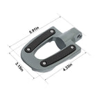 Passenger Foot Pegs for Harley Softail Deluxe Low Rider (2018–2023)