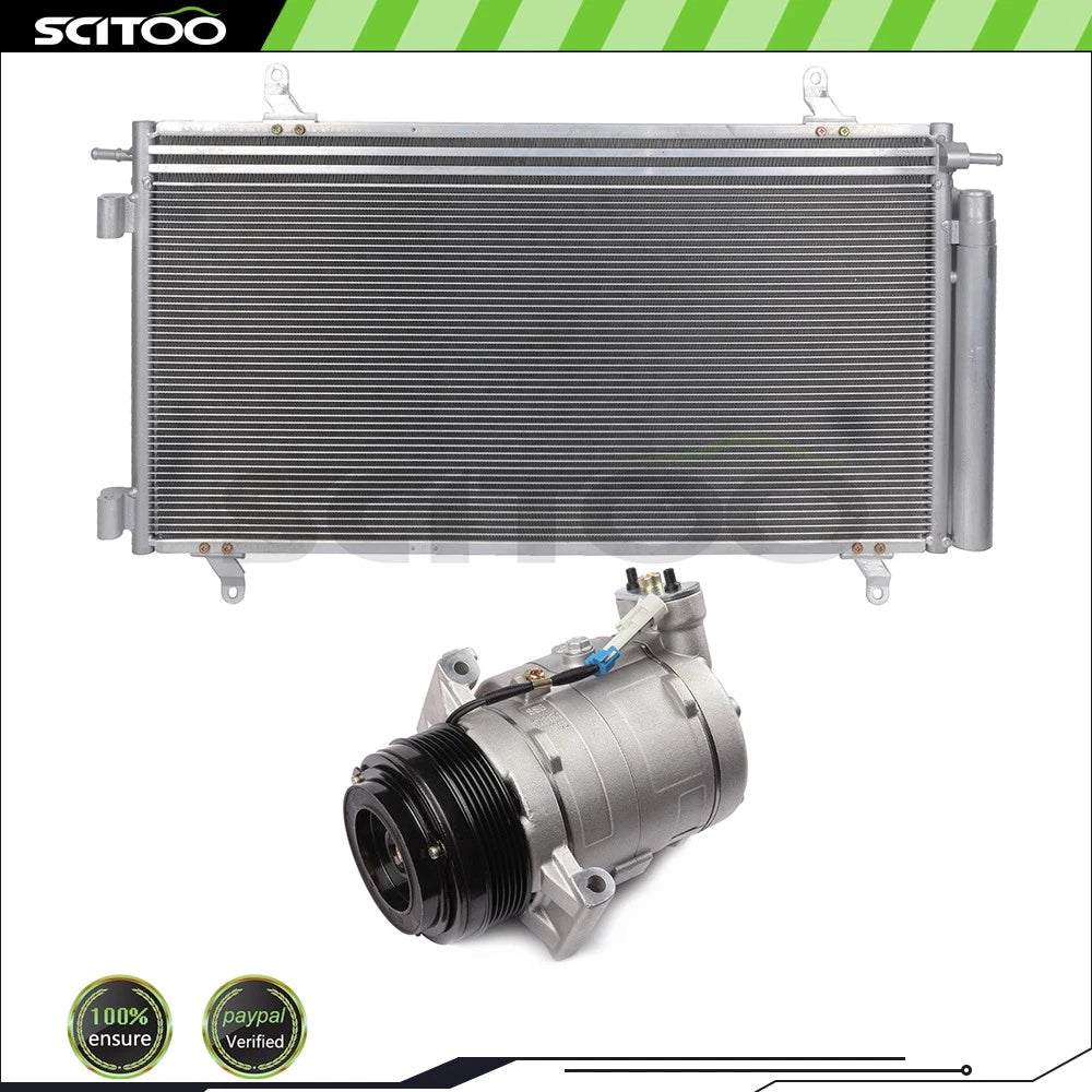 Condenser and Compressor for Chevrolet Camaro (2012–2015)
