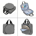 2X Embroidery Thread and Needle Storage Bag, Compact Design for Easy Carrying