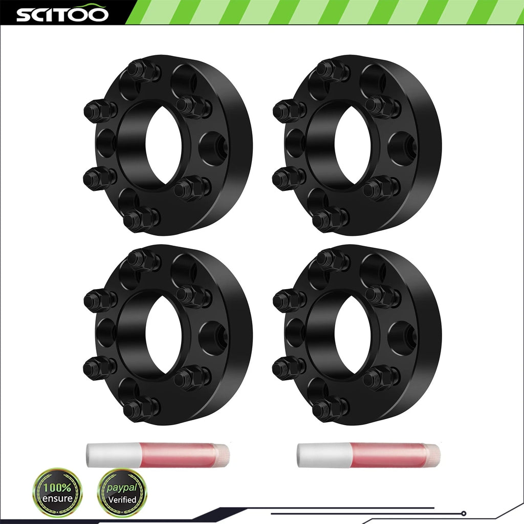 4X 1.5" Hubcentric Wheel Spacers 6x135 14x1.5 for Ford F150 Expedition (2015–2025)