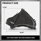 Front Left Fender Liner Splash Shield for BMW 530i/540i (2017–2020)