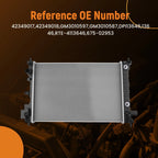 Coolant Radiator Assembly for Chevrolet Spark (2016-2022)