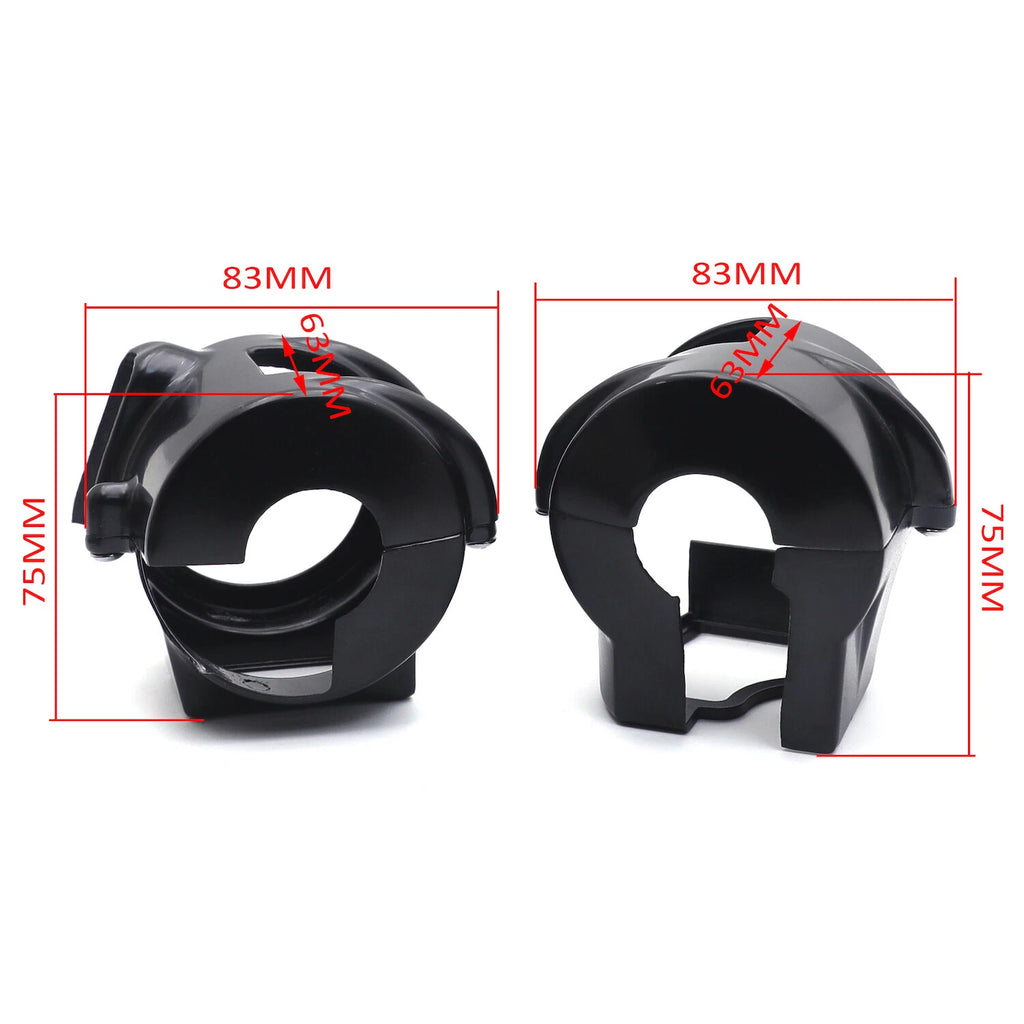 Black Switch Housing Cover for Honda Shadow VTX1300 VT600 VLX VT750 (2001–2007)