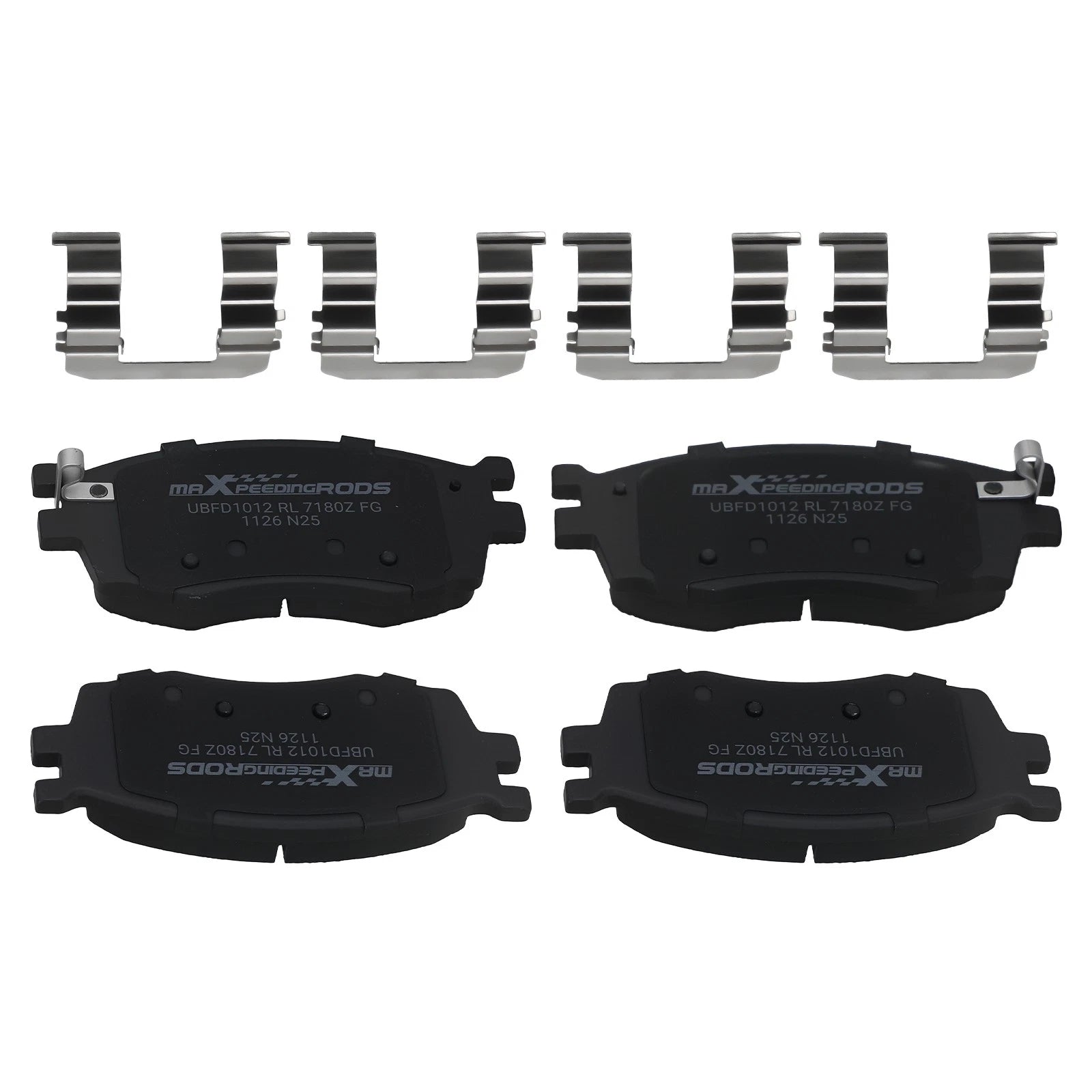 Front Ceramic Brake Pads Kit for Kia Rio/Rio5 (2006–2011)