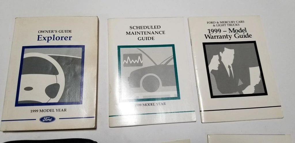 Owners Manual for Ford Explorer (1999)