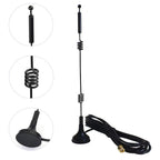 2X 9dBi Omnidirectional WiFi Antenna for RP-SMA Router Compatibility