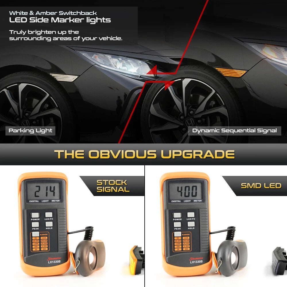 LED Side Marker Lights for Honda Civic (2016-2021)