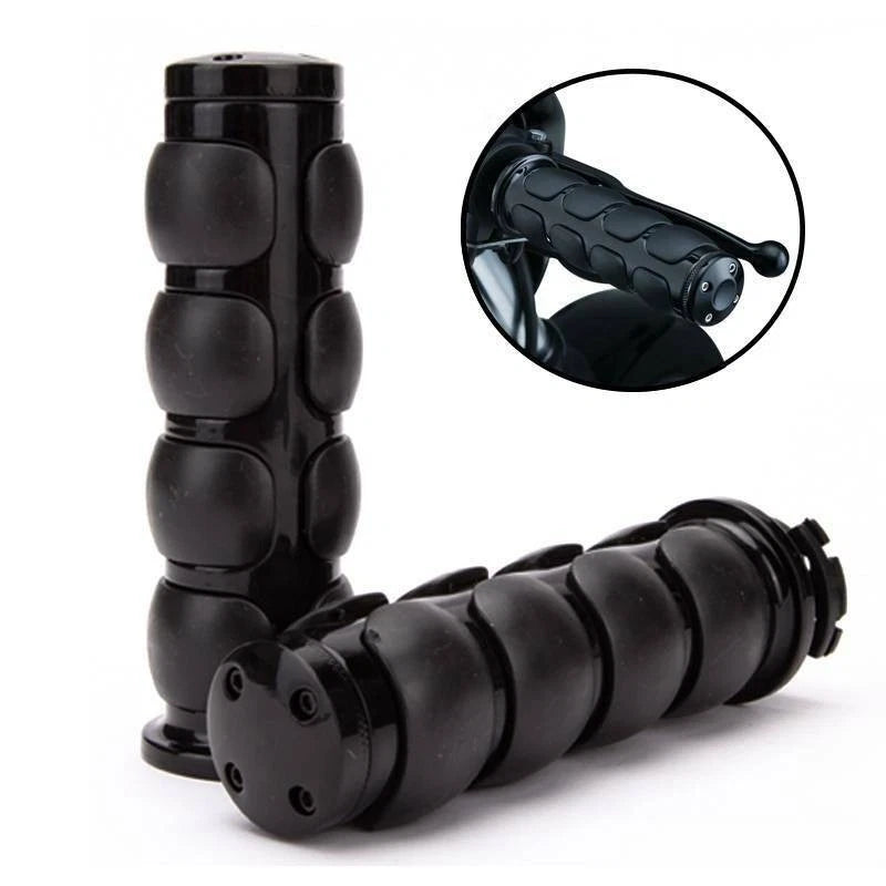 1" Handlebar End Hand Grips for Harley Sportster Dyna