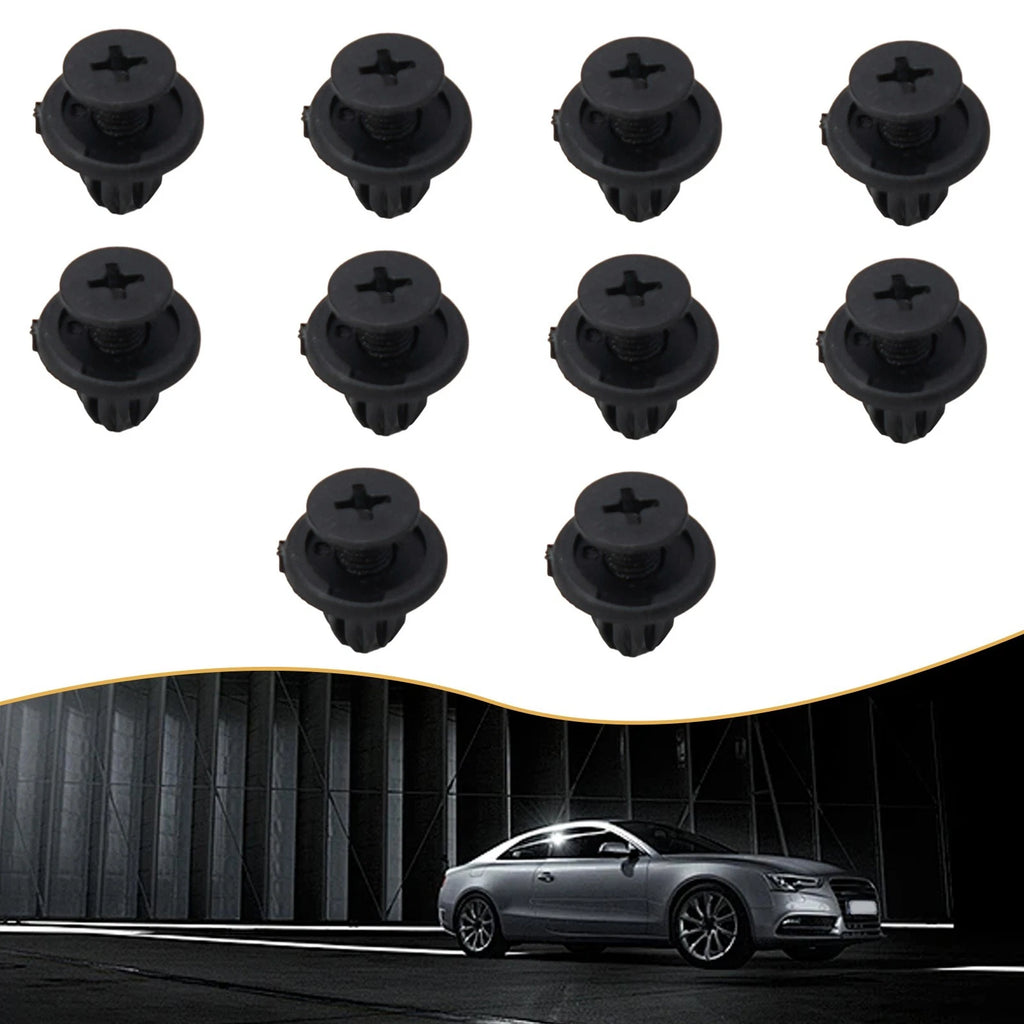 Set of 10 Inner Wheel Arch Liner Fastener Clips for Mini