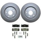 Front Brake Kit 296mm Disc Rotors & Bosch Pads for ES350 Avalon Camry (2007–2019)