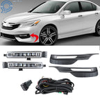 LED Bumper Fog Lights Switch + Wiring for Honda Accord (2016–2017)