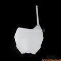 White Front Number Plate for Yamaha YZ 125 250 250F 450F WR250F WR450F