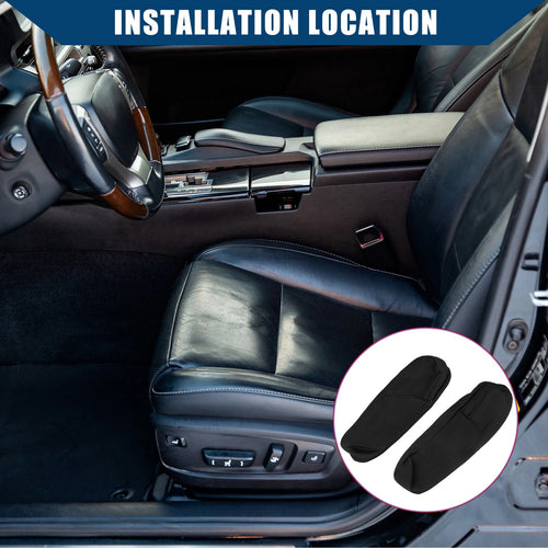 1 Pair Center Console Armrest Cover for Honda CR-V (2017–2023) Neoprene Black