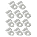 16 Piece Brake Line Clamps & Screws for 3/16 Inch Tubing