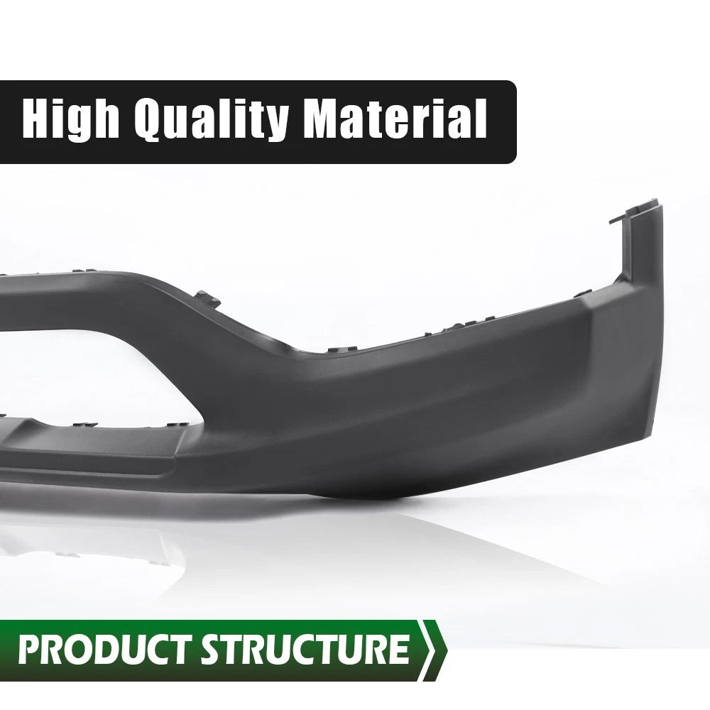 Front Lower Bumper Cover for Jeep Compass (2017–2021) Black