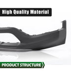 Front Lower Bumper Cover for Jeep Compass (2017–2021) Black