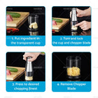Garlic Chopper Stainless Steel 304 for Universal Use