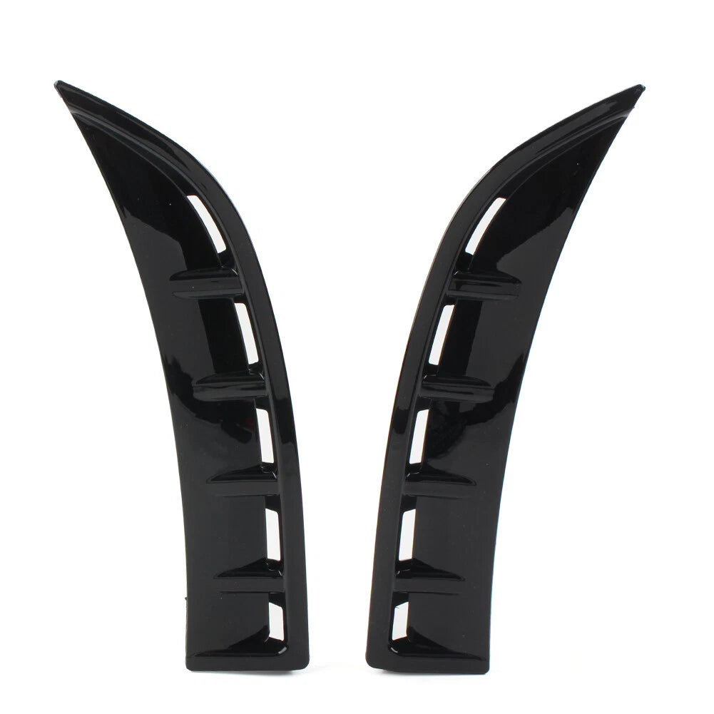 2X Front Bumper Vent Hood Fender for Benz CLA C118 (2020–Present) Black GZ