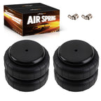 2X Air Ride Suspension Bags for 2500 (Heavy Duty, 1/2" NPT, Single Port)