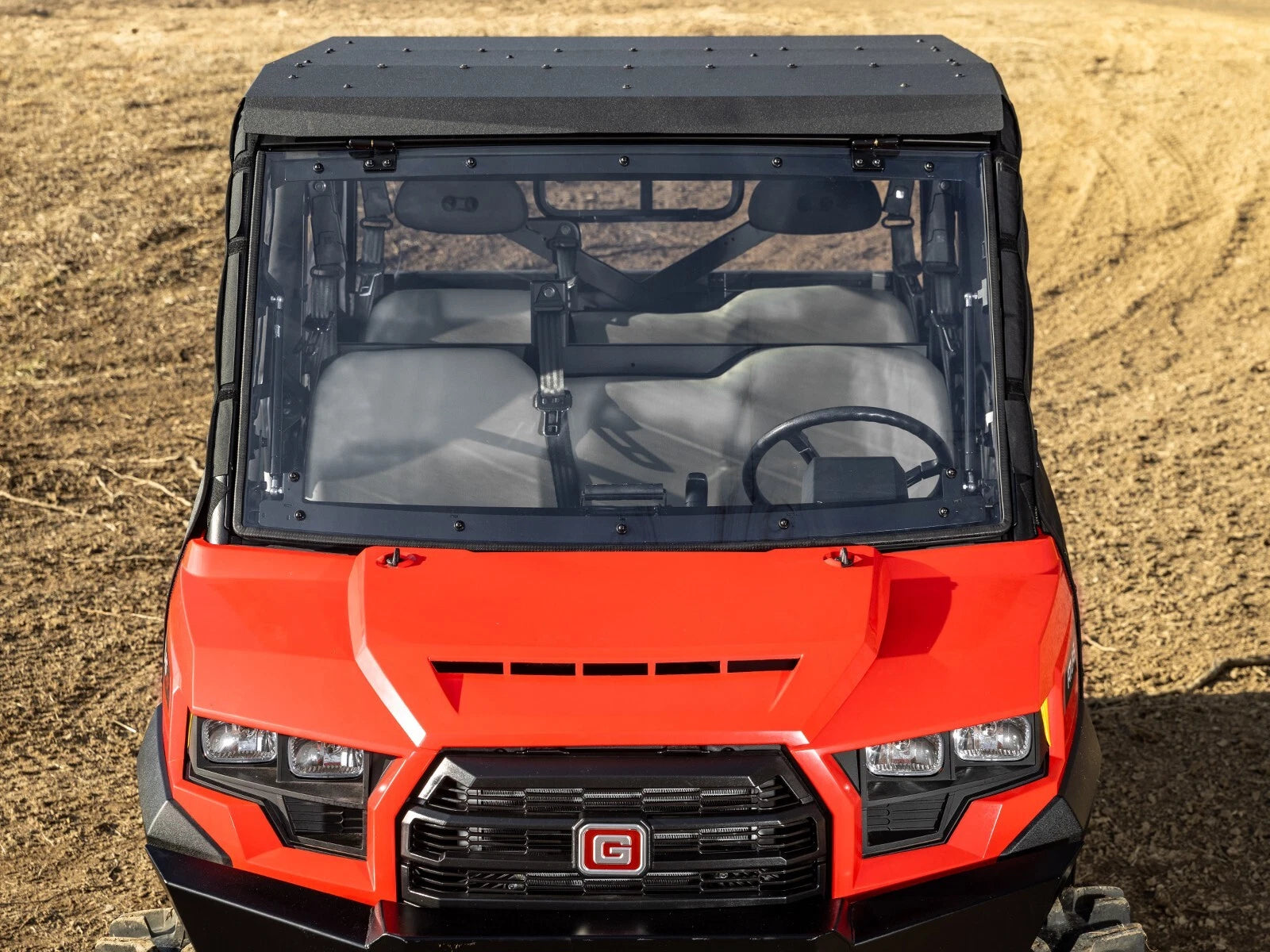 Scratch Resistant Flip Windshield for Gravely Atlas JSV 6400/3400 (2023+)