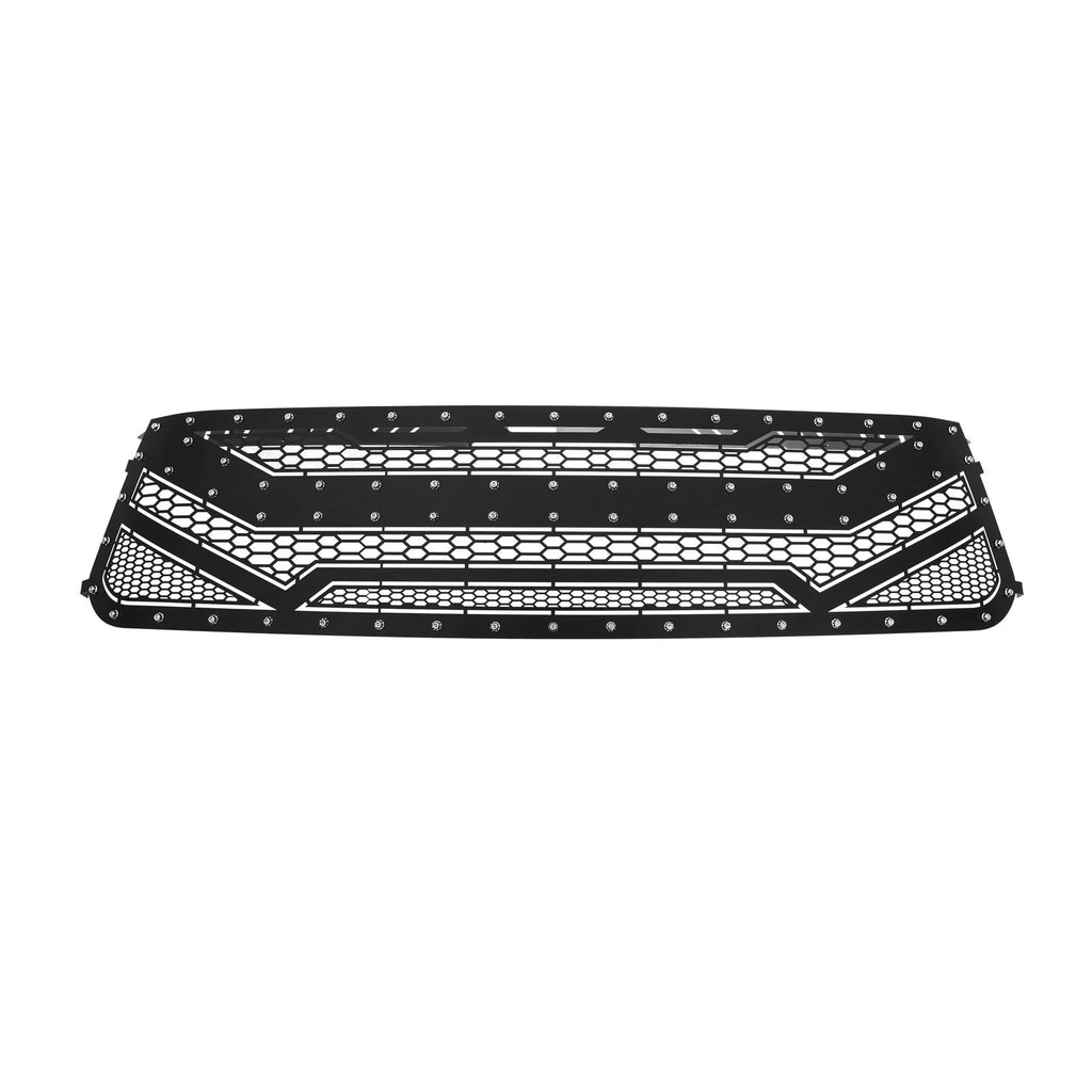 Stainless Steel Black Grille Insert for Toyota Tundra (2014–2017)