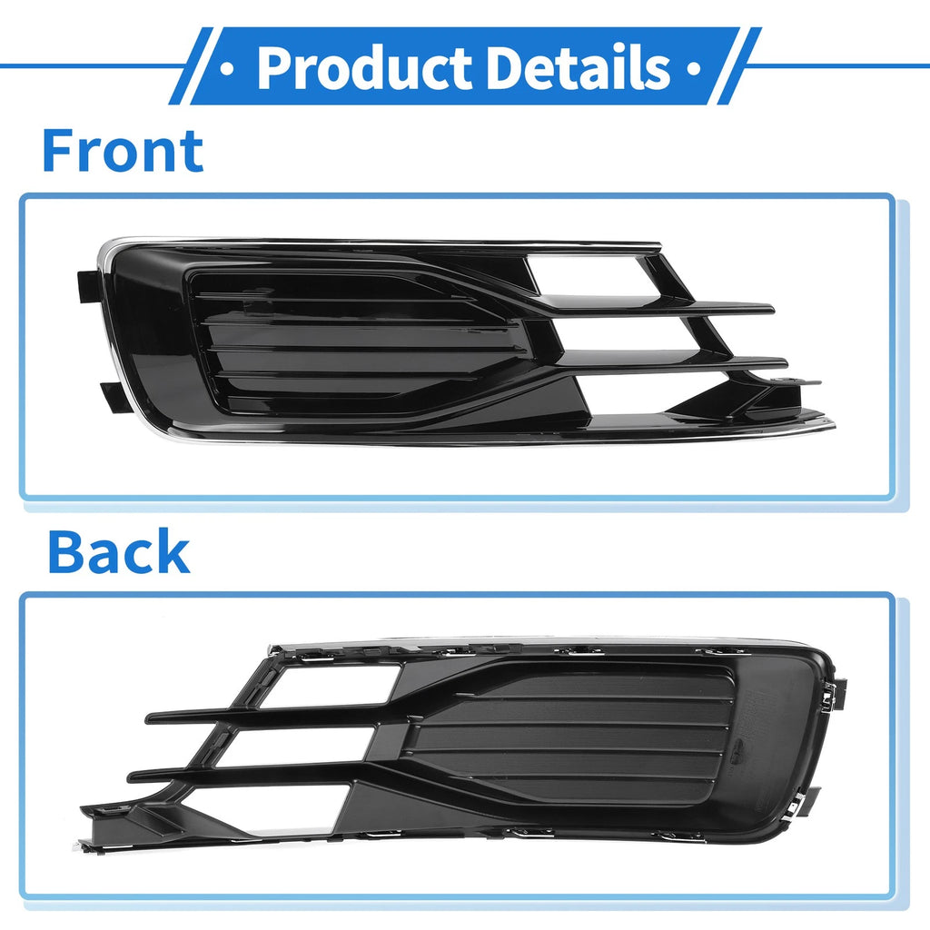 1pc Fog Light Grill for Audi A6 C7 (2014–2018) No. 4G0807682AD