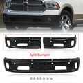 Front Bumper Face Bar for Dodge Ram 1500 (2013–2018) - Black Steel