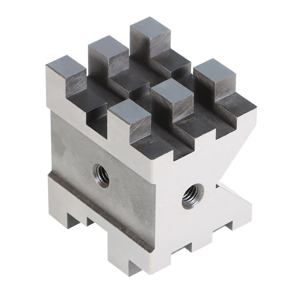 Set of 2 V-Block and Clamp for Precision Work