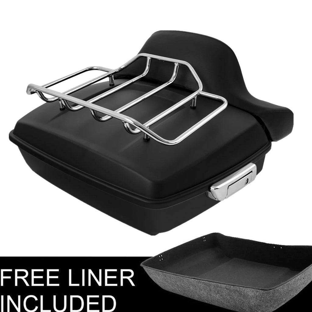 Chopped Trunk Backrest Pad for Harley Electra Road Glide (2014–2025)