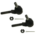 Set of 2 Inner Steering Tie Rod Ends for Dodge Dakota (1987–1990) 4WD