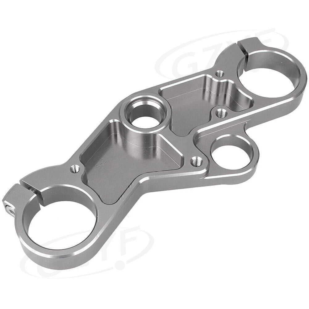 Triple Tree Upper Top Clamp for Suzuki GSXR 600 (2001–2003) GSXR 1000 Grey