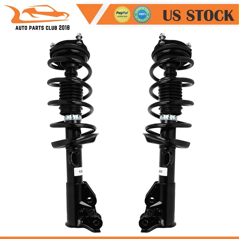 Front Struts & Rear Shocks for Honda Civic (2013–2015) w/Coil Spring Sway Bars