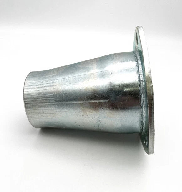 Exhaust Header Reducer 3" to 2-1/4" Steel Welded Collector for Universal Fit (Universal)