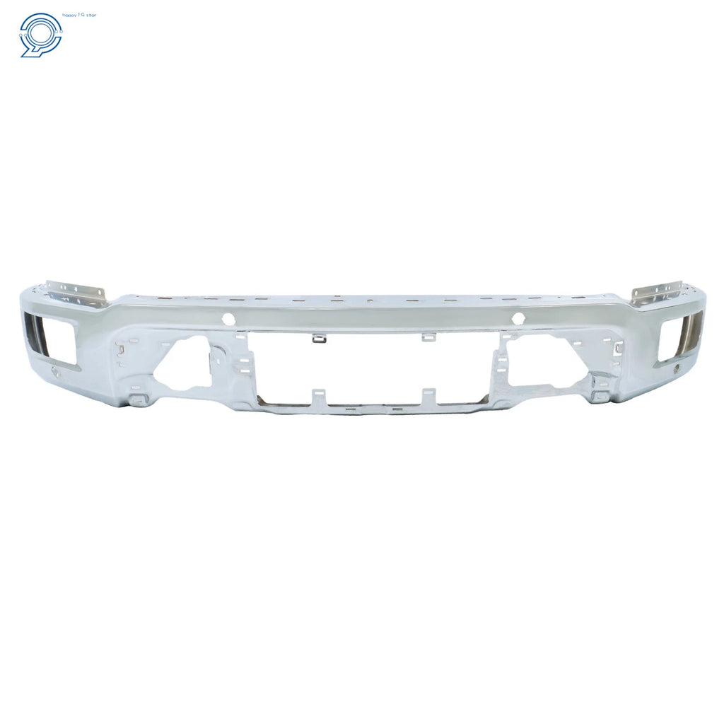 Chrome Front Bumper with 4 Sensor Holes for Ford F-150 (2024–2025)