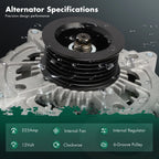 Alternator for Ford Edge V6 3.5L (2015–2018), Lincoln MKX (2016–2018) 11629N